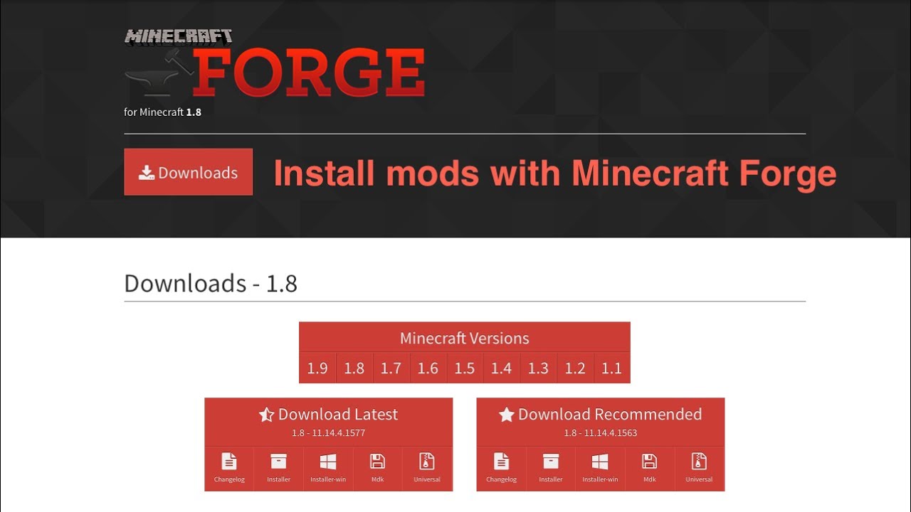 How To Download Forge 1.7 2 Mac